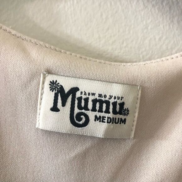 Show Me Your MuMu Noelle Wrap Maxi Dress Sz M - Picture 9 of 10